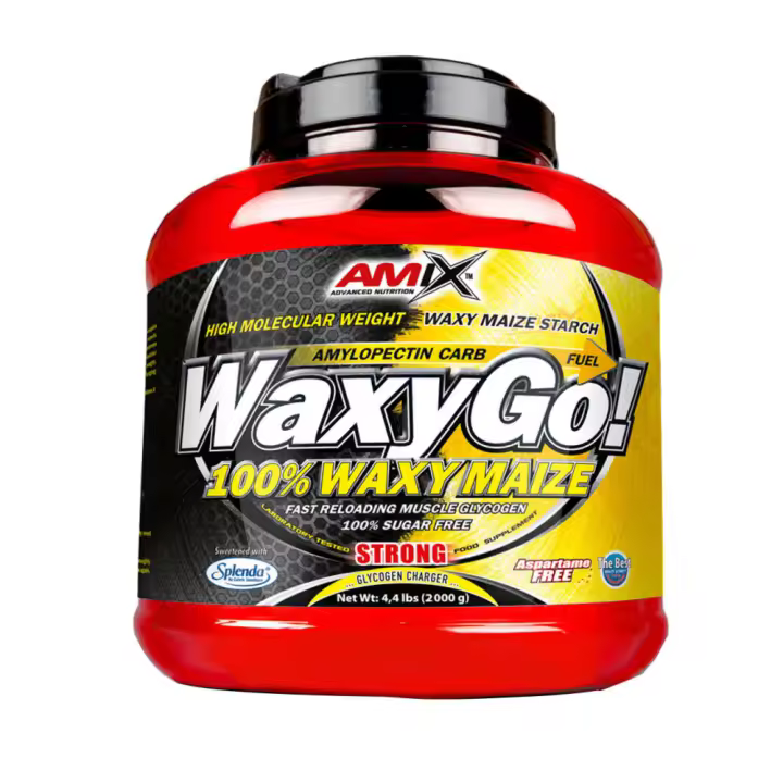 Amix Nutrition - Waxygo 2 Kg, Suplemento Energético de Hidratos de Carbono para Recuperación Muscular - 1
