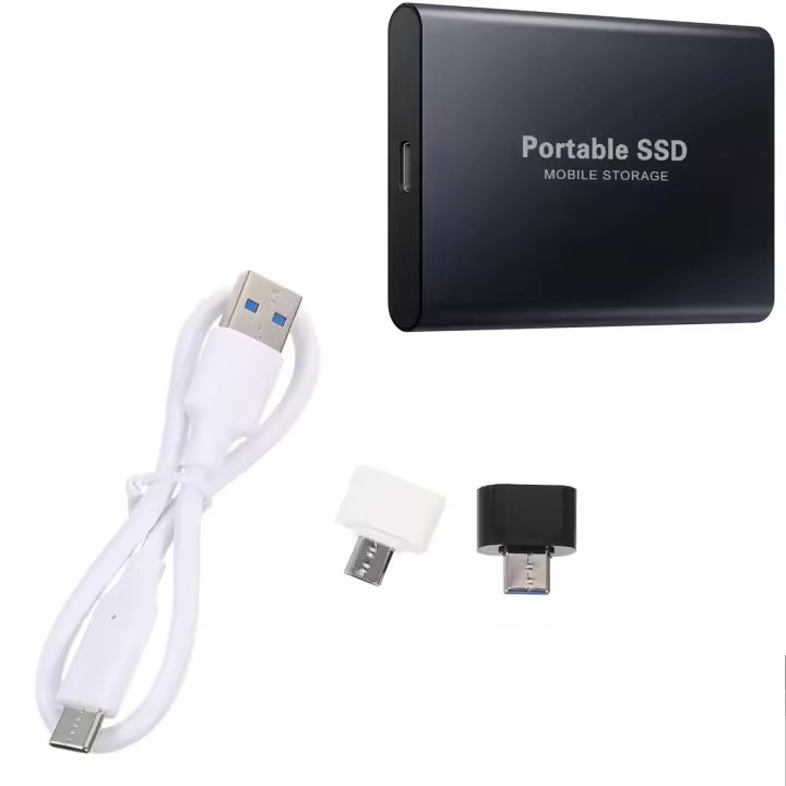 Unidad de Estado sólido SSD, disco duro externo portátil, disco duro de 1 TB, disco duro externo USB, Unidad de Estado sólido de Alta velidadUnidad flash USB (Negro, Azul, Rojo, Dorado) - 1