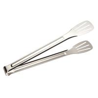 Pinzas De Alimentos De Acero Inoxidable Para Cocina Utensilios De Buffet Herramientas De Cocina Resistentes Al Calor Para Pasteles Saladas BBQ - details 4