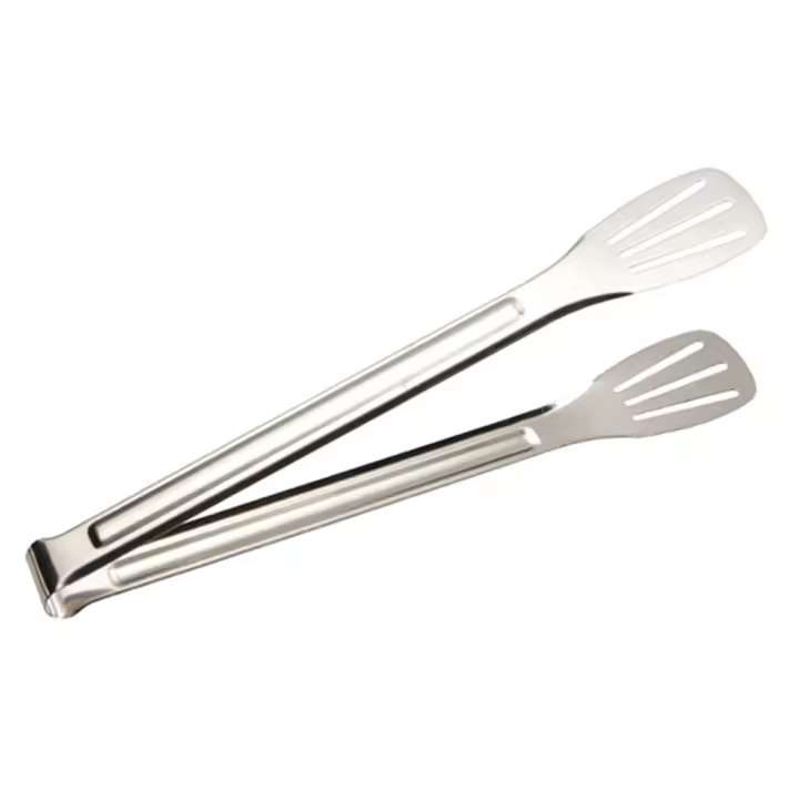 Pinzas De Alimentos De Acero Inoxidable Para Cocina Utensilios De Buffet Herramientas De Cocina Resistentes Al Calor Para Pasteles Saladas BBQ - 1