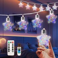 Lámpara Decorativa De Estrella Con 10 LEDs Para Ramadan Iluminación Faeirita USB Colgante Decoración De Navidad Y Año Nuevo - details 4
