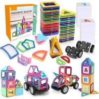 85 Piezas Bloques de Construcción Magnéticos para Niños, Juegos de Construcción de Edificios Azulejos Magnéticos Juguetes Educativos Creativos para Niños 3+ - details 6