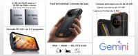 DOOGEE Fire 3 Ultra telemóvel inquebrável Android 15, 5,5" HD+ 8350mAh 24GB 256GB/2TB 16MP Smartphone NFC - details 1