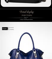 Bolsos cruzados de cuero PU suave para mujer, bolsos casuales, bolso de hombro con asa superior, bolsos grandes de diseñador, calidad de lujo, nuevo - details 15