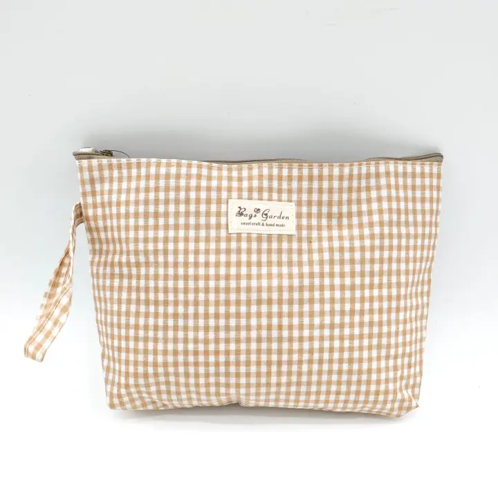 Bagsgarden- Neceser Grande Impermeable Colección Vichy con Diseño Elegante para Viaje, Maquillaje y Cosméticos - 1