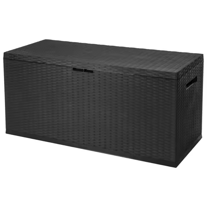ProGarden Caja de almacenaje para jardín gris oscuro 312 L - 1