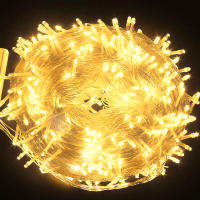 Guirnalda De Luces LED Fairy 10M-100M Impermeable Para Árbol Jardín Boda Fiesta Decoración Interior Exterior Navidad - details 8