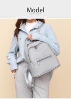 Nueva mochila informal de cuero suave para mujer, moderna y de alta gama, con gran capacidad para desplazamientos diarios. - details 5