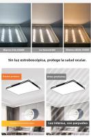 Panel De Luz LED 220V Piezas De Repuesto Para Lámpara Cuadrada Y Pared Luz De Techo Con Lente Y Tablero Fuente De Energía AC Ahorro De Energía Dimmable - details 3