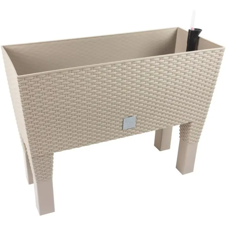 Prosperplast Jardinera Alta Rectangular con Autorriego 30 Litros - 1