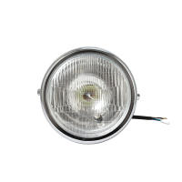 Faros De Motocicleta Negro Faro Frontal Redondo 12V Luz Universal Para Honda Suzuki Yamaha Harley Cafe Racer Accesorios De Iluminación Para Vehículos - details 7