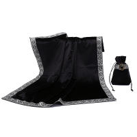 AmuletsShop - Mantel de Tarot Manteles Terciopelo | Metatrón | Negro o Morado | Adivinación - details 3