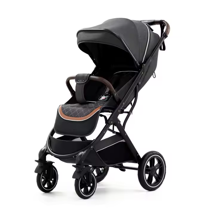 YAZOCO - Silla de paseo Plegable Silla de paseo ligera Carrito bebe Fundas para pies, mosquiteros, cubiertas de lluvia,3 hasta 15 kg - plegable con una mano,asiento regulable - 1