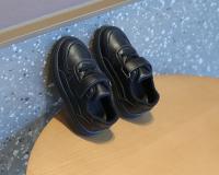 Tenis Deportivos Niños Niñas Primavera/Otoño Nuevos Zapatillas Casuales Cuero Suela Suave Hombre Mujer Niños Pequeños Zapatos Blancos - details 9
