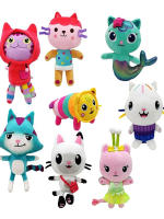 Muñeca De Peluche Gabby Casa De Muñecos Animales Lindo Juguete Gaby Gato De Peluche Dibujos Animados Muñeco De Cordero Para Niños - details 10