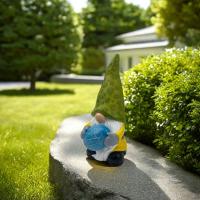 Estatua De Conejo Leido Encantadora En Resina Adorno De Jardín Ideal Para Decoración Interior Y Exterior Regalo De Pascua - details 7