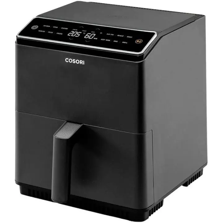 Cosori Dual Blaze Freidora de Aire Wifi 6,4 L, Air Fryer con Doble Resistencia - Color Gris, Producto Europeo con Garantía Oficial. - 1