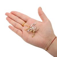 100Pcs/Lot Tubo De Latón Curvado Con Acabado Brillante Y Espaciador Suave Para Pulseras Collares DIY Accesorios De Joyería - details 4