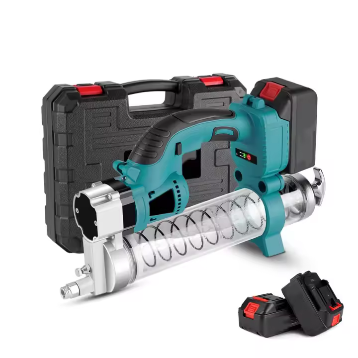 Pistola engrasadora eléctrica inalámbrica para mantenimiento de aceite lubricante de coche, herramienta eléctrica de alta presión para batería Makita de 18v, 10000PSL - 1