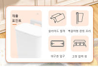 Basurero Portátil Colgante Con Tapa Deslizante Para Cocina Bin De Olor Colgante En La Pared Herramientas De La Casa - details 0