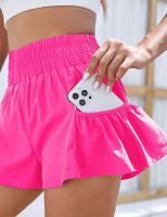 Shorts De Yoga Para Mujer Fitness Elásticos Verano Running Workout Leggings De Correr Para Dama Gimnasio Deportes Shorts - details 3