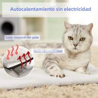 Almohadilla Calentable Para Mascotas Auto-Heating Blanket Para Perros Y Gatos Almohadilla Cálida Lavable Con Núcleo De Reflejo Térmico - details 3