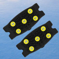 Cubrezapatos Antideslizantes Para Escalada En Nieve Y Montañismo Unisex Cubrezapatos De Hielo Con 5 Clavos Accesorios Para Caminar Y Senderismo - details 10