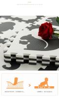 Alfombra De Juego Para Bebés Con Valla EVA Espuma Alfombra De Piso Gruesa Para Niños Juguetes Educativos Tablero De Actividades Color Aleatorio - details 4