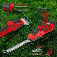 Podadora Eléctrica Sin Cable Para Jardín Herramienta De Corta Hierba Compatible Con Batería Milwaukee 18V (No Incluye Batería) - details 1