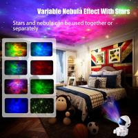 Proyector De Astronauta Luz Nocturna Nebulosa Galaxia Estrellas Techo Decoración Para Fiesta En Casa Decoración Para Dormitorio Regalo Para Niños Y Niñas - details 3