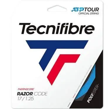 Cordaje Tenis Tecnifibre RAZOR CODE 12 m Azul - Elegir Diámetro - 1
