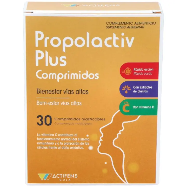 Propolactiv Plus 30 Comp Masticables - 1