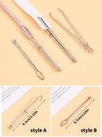 Clips De Ropa De Acero Inoxidable Para Costura Herramientas DIY Tira Elástica Cinta Hilo Tejedor Agarre De Cuerda Clip Elástico - details 4