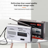 Mini Radio AM FM Con Antena Telescópica Altavoz Operado Por Batería Portátil Mejor Recibimiento Para Hogar De Ancianos - details 2