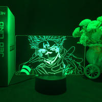 Lámpara De Noche Anime Jujutsu Kaisen Ryomen Sukuna Figura Con Luz LED 3D Regalo De Cumpleaños Iluminación Para Dormitorio - details 4