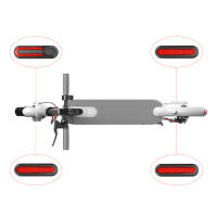 Cubierta De Rueda Reflectante Para Seguridad Nocturna Protección Del Eje Del Patinete Eléctrico Xiaomi M365 pro 2 1S Frontal Y Trasera - details 8