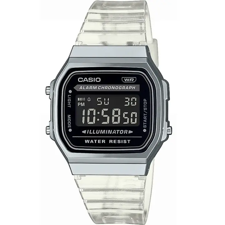 Casio Reloj A168xes-1bef Plateado Mujer - 1