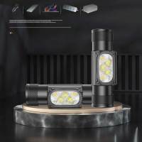 Linterna Frontal LED De Alta Potencia Recargable USB Tipo-C Luz Blanca Amarilla Para Camping Caza Memoria 18650 Lámpara Torcha - details 0