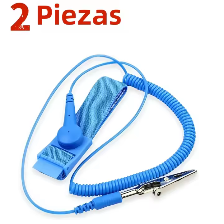 Cinta Antiestática Sin Cable Para Electricista Y Trabajador De IC PLCC Herramientas De Desalojo De Cables ESD Adecuado Para El Hogar - 1