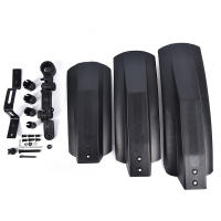2PCS Guardabarros De Nieve Para Bicicleta Montaña Delantero Y Trasero Para Llanta Ancha Fenders Para Neumáticos De Nieve - details 0