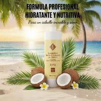 Ever Ego Italy Champú Hidratante de Coco – 1000 ml | Repara, Nutre y Fortalece el Cabello Seco o Dañado - details 1