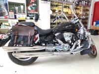 Bolso De Hombro Para Hombre Vintage De Lona Y Cuero Bolso Cruzado Casual Bolsas De Motocicleta Universal Impermeable Tamaño 36x27x12.5 - details 20