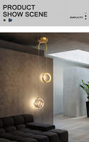 Lámpara Colgante Nórdica LED Para Iluminación Interior De Dormitorio Y Sala De Estar Decoración De Hogar Lámpara Colgante Para Mesa De Comedor - details 4