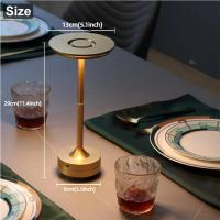 Lámpara De Escritorio LED Recargable USB Luz Sin Dimmer Estilo Moderno Material Aluminio Para Lectura Y Decoración De Habitación - details 4