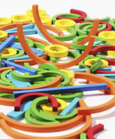 Juego Educativo Montessori De Madera Con Palos Y Anillos Desafío Inteligente Para Niños Juguete De Construcción DIY Regalo Para Edad 4-12 Años - details 8