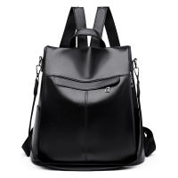 Mochara Nueva mochara Retro de gran capacidad, mochara informal de PU para Mujer, Bolsa de viaje al aire libre de alta gama - details 0