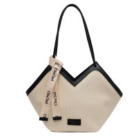 Bolso De Hombre Para Mujer Diseño Moda Nueva Línea Tote De PU Con Cierres De Cremallera Y Dos Manijas Estilo Casual - details 24