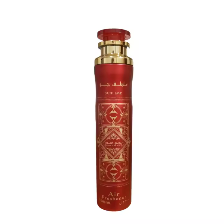 ambientadores árabe 24 bade,e al oud rojo Lattafa ... 300ml con perfume árabe fragancia árabe colona árab - 1