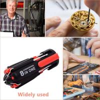 Juego De Destornilladores Portátil 8 En 1 Con 6 Luces LED Cruzadas Y Phillips Herramientas Profesionales Para Reparación DIY - details 0