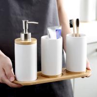 Juego De Almohadillas Para Muebles Y Electrodomésticos 300ml Jars De Vidrio Con Tapa De Bambú Y Cuchara Armario De Especias Contenedor De Alimentos Moderno Estilo - details 9